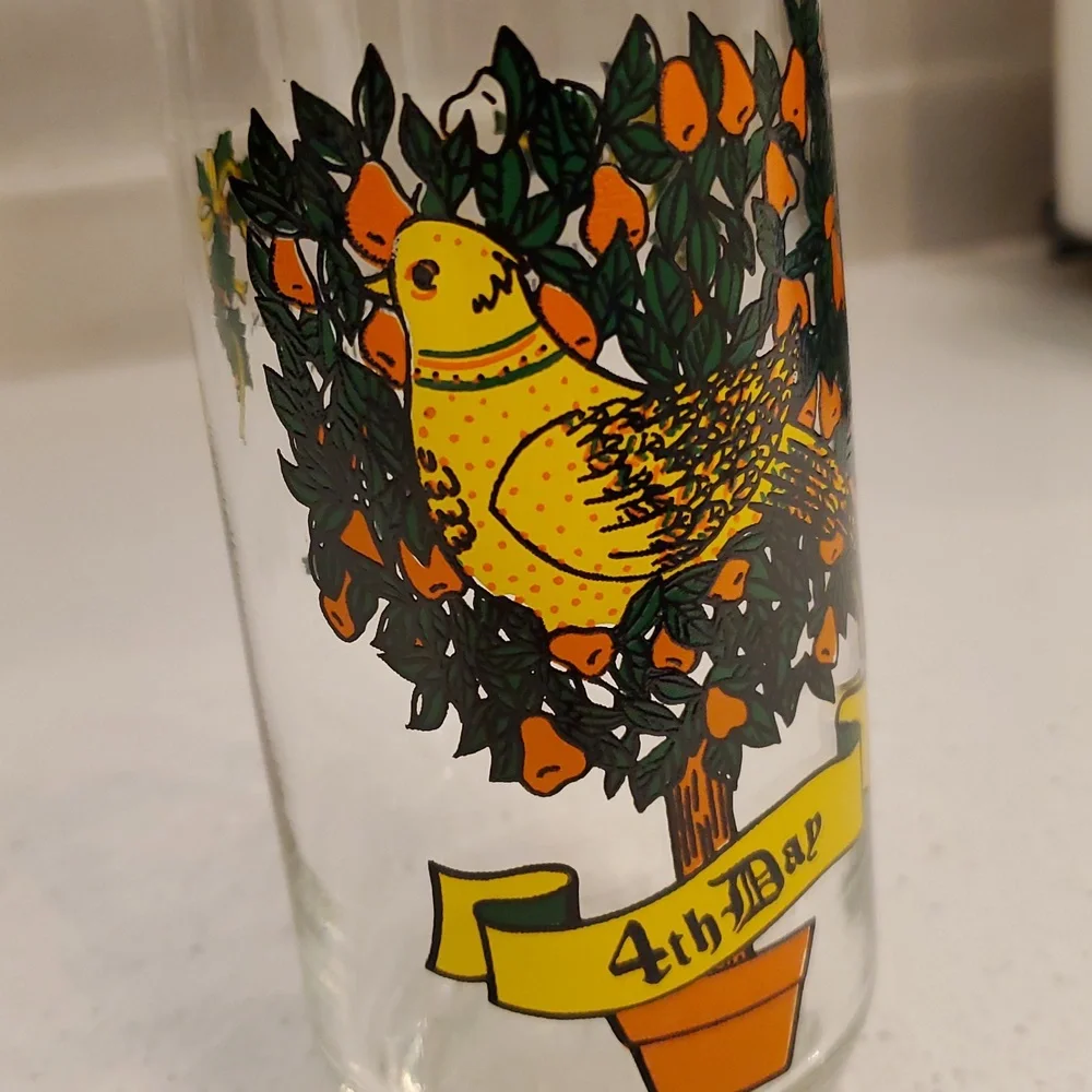 Vintage 12 Days of Christmas 4th Day Four Calling Birds